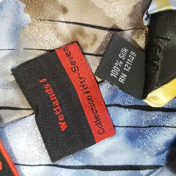 J.GARCIA WETLANDS MENS 10)% SILK TIE COLLECTION FIFTY SEVEN. - Picture 6 of 7